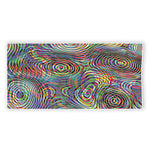 Multicolor Psychedelic Print Beach Towel