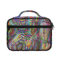 Multicolor Psychedelic Print Briefcase Bible Bag