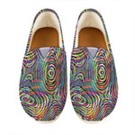 Multicolor Psychedelic Print Casual Shoes