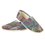 Multicolor Psychedelic Print Casual Shoes
