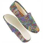 Multicolor Psychedelic Print Casual Shoes