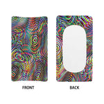 Multicolor Psychedelic Print Changing Pad Cover