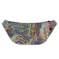Multicolor Psychedelic Print Fanny Pack