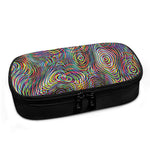 Multicolor Psychedelic Print Insulin Cooler Travel Case
