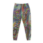 Multicolor Psychedelic Print Jogger Pants