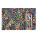 Multicolor Psychedelic Print Placemat