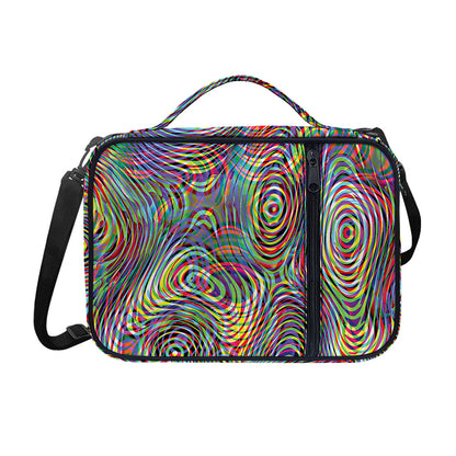 Multicolor Psychedelic Print Shoulder Strap Bible Bag