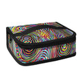 Multicolor Psychedelic Print Small Lunch Bag