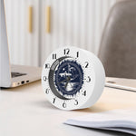 Mystical Lunar Phase Print Alarm Clock