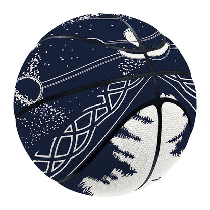 Mystical Lunar Phase Print Basketball