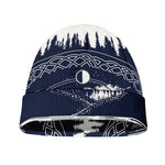 Mystical Lunar Phase Print Beanie
