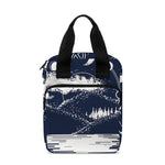 Mystical Lunar Phase Print Bible Tote Bag