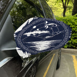 Mystical Lunar Phase Print Car Side Mirror Covers