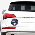 Mystical Lunar Phase Print Car Sticker