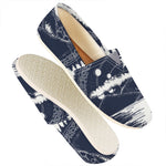 Mystical Lunar Phase Print Casual Shoes