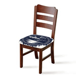 Mystical Lunar Phase Print Chair Cushion Cover