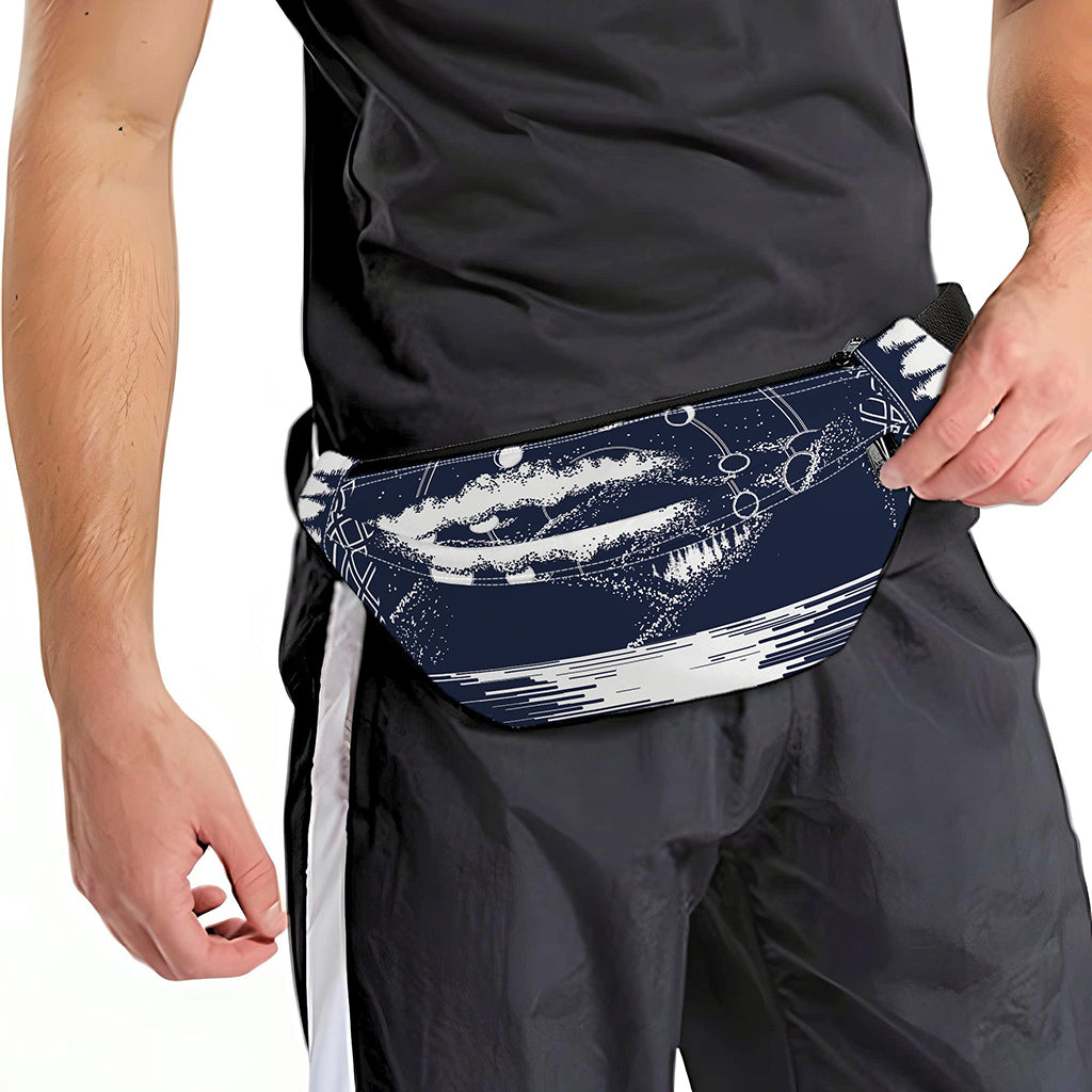 Mystical Lunar Phase Print Fanny Pack