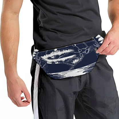 Mystical Lunar Phase Print Fanny Pack