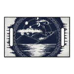 Mystical Lunar Phase Print Golf Cart Seat Cover