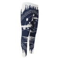 Mystical Lunar Phase Print Men's Compression Pants