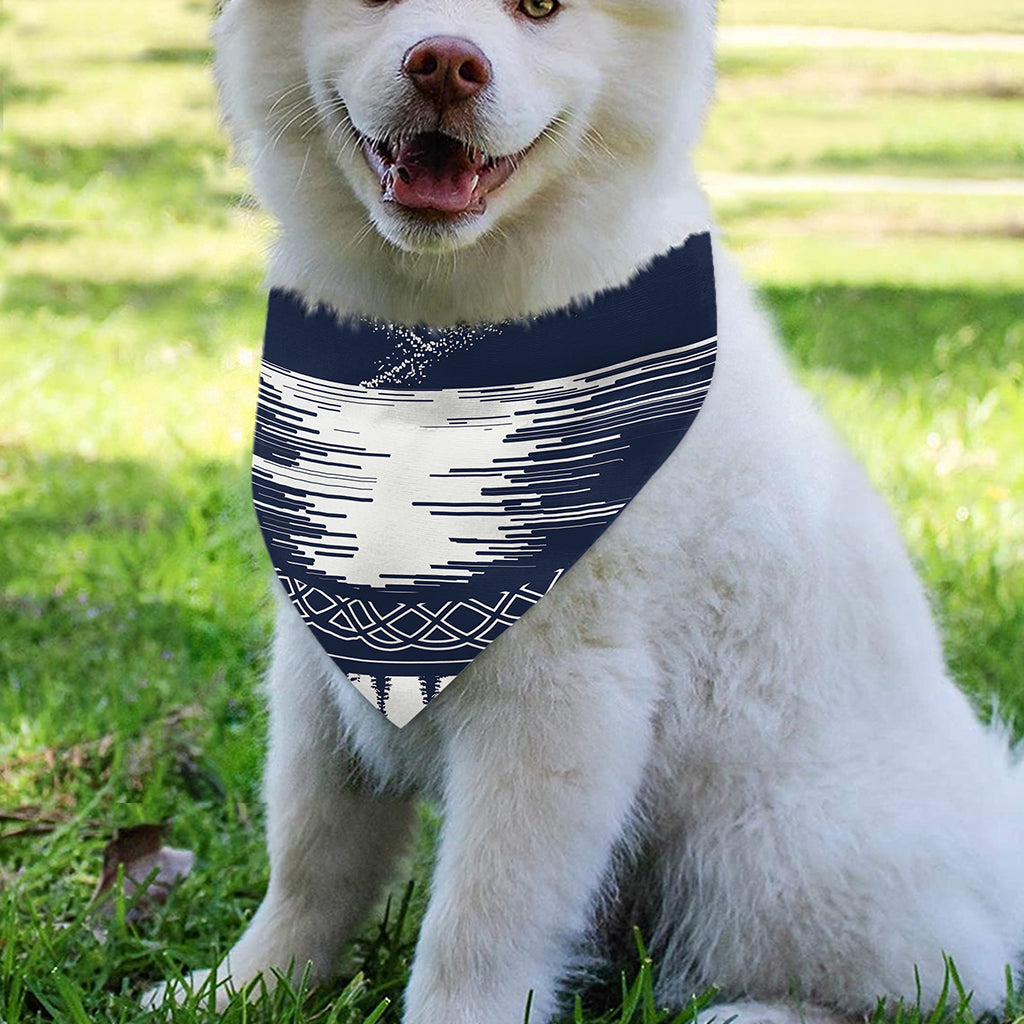 Mystical Lunar Phase Print Over The Collar Dog Bandana
