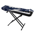 Mystical Lunar Phase Print Piano Keyboard Cover