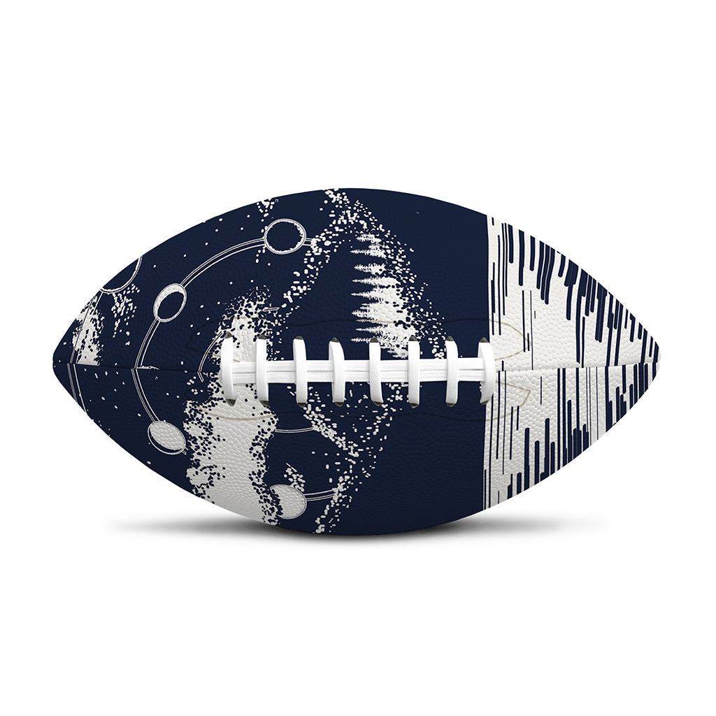 Mystical Lunar Phase Print Rugby Ball