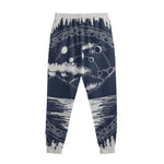 Mystical Lunar Phase Print Sweatpants