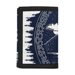 Mystical Lunar Phase Print Trifold Wallet