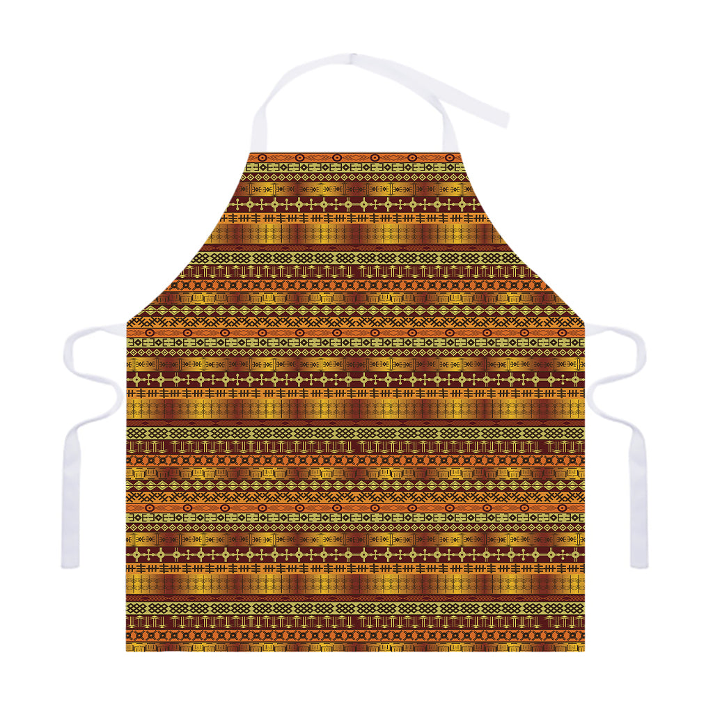 Native African Tribal Pattern Print Adjustable Apron