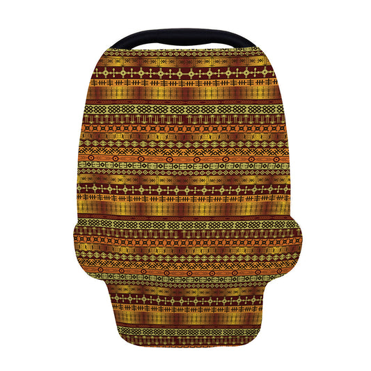 Native African Tribal Pattern Print Baby Seat Cover