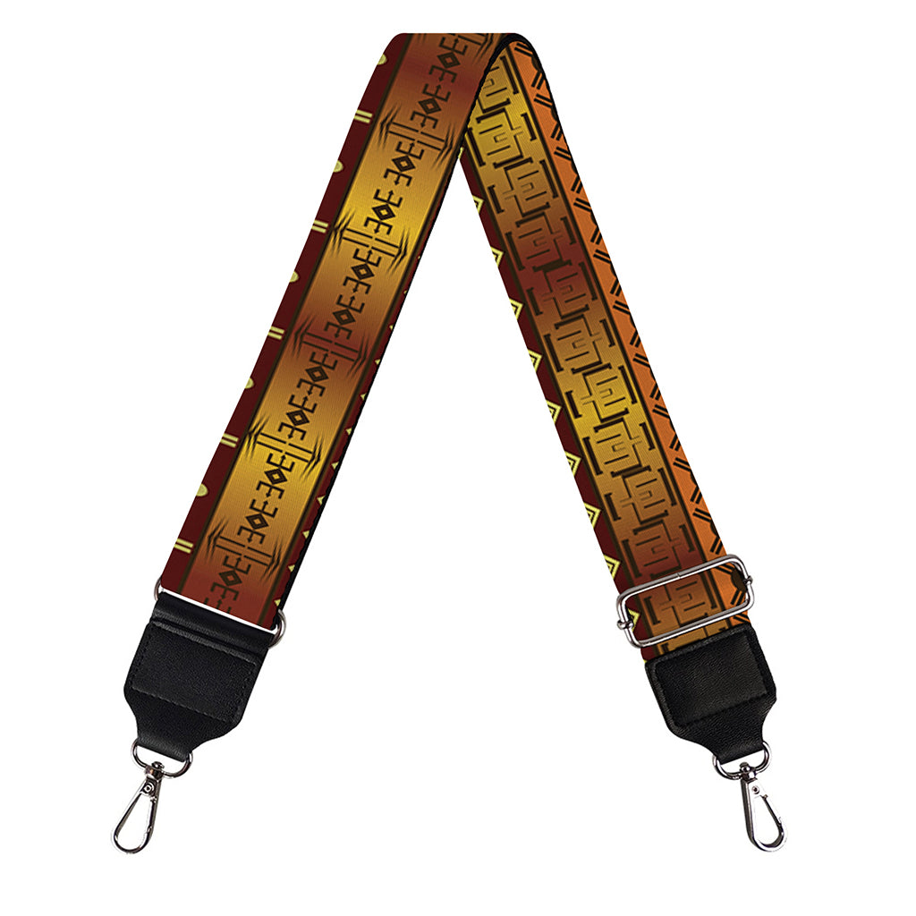 Native African Tribal Pattern Print Bag Strap