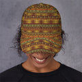 Native African Tribal Pattern Print Baseball Cap