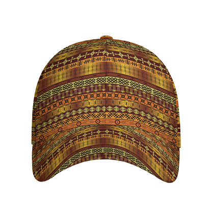 Native African Tribal Pattern Print Baseball Cap