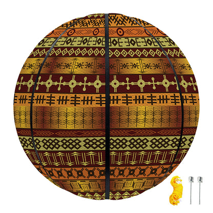 Native African Tribal Pattern Print Basketball