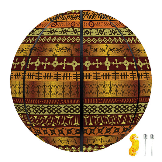 Native African Tribal Pattern Print Basketball