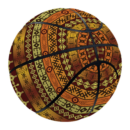 Native African Tribal Pattern Print Basketball