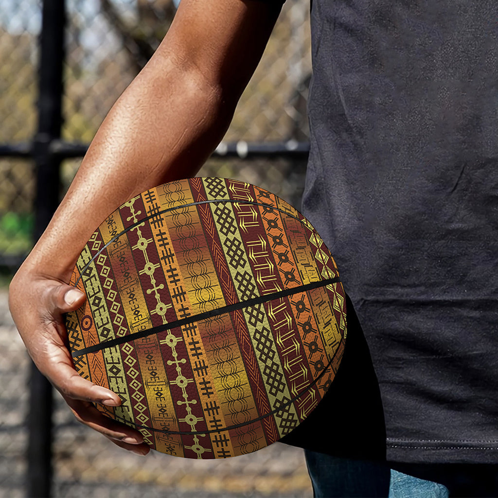 Native African Tribal Pattern Print Basketball