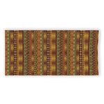 Native African Tribal Pattern Print Beach Towel