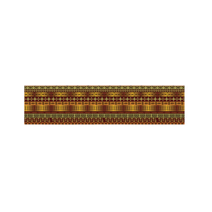 Native African Tribal Pattern Print Bed Runner