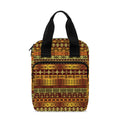 Native African Tribal Pattern Print Bible Tote Bag