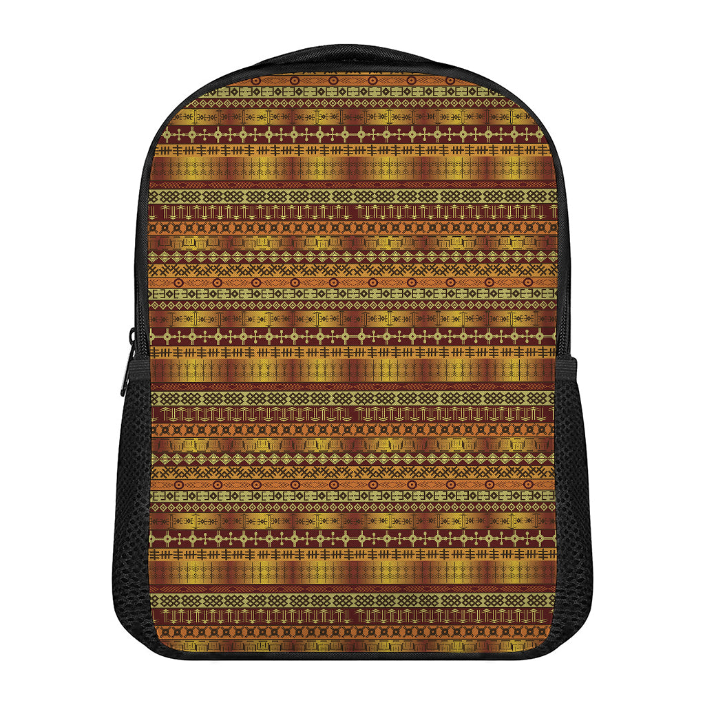 Native African Tribal Pattern Print Casual Backpack