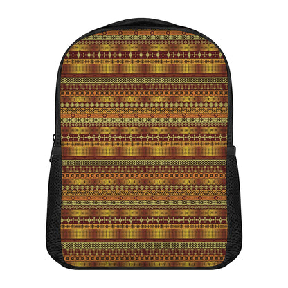 Native African Tribal Pattern Print Casual Backpack
