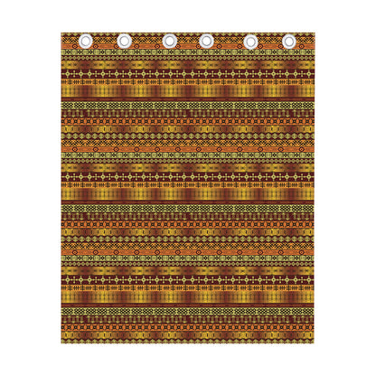 Native African Tribal Pattern Print Curtain