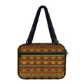 Native African Tribal Pattern Print Double Strap Bible Bag