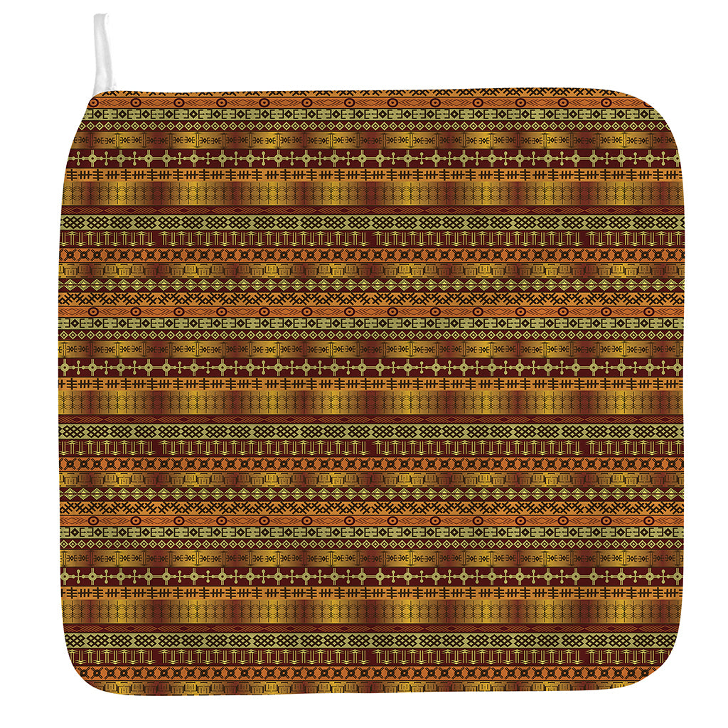 Native African Tribal Pattern Print Hand Towel