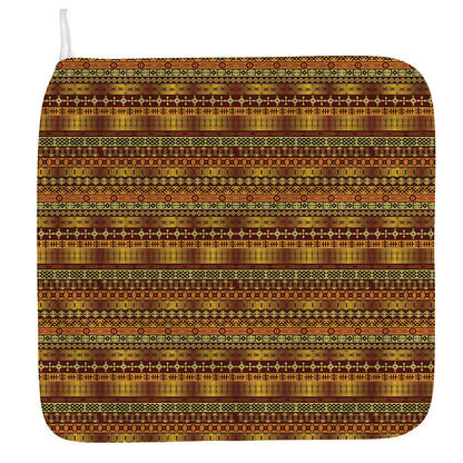 Native African Tribal Pattern Print Hand Towel