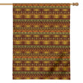 Native African Tribal Pattern Print House Flag
