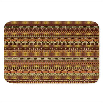 Native African Tribal Pattern Print Indoor Door Mat