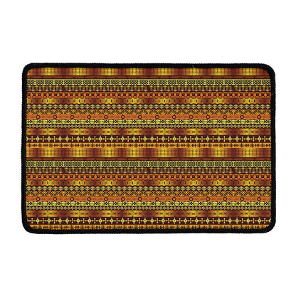 Native African Tribal Pattern Print Kitchen Mat
